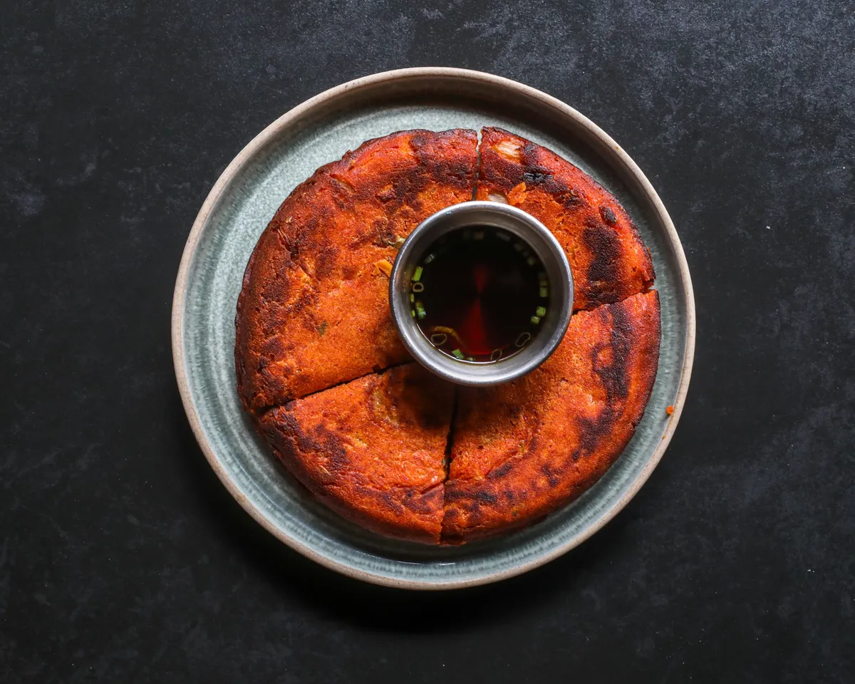 Galette au Kimchi