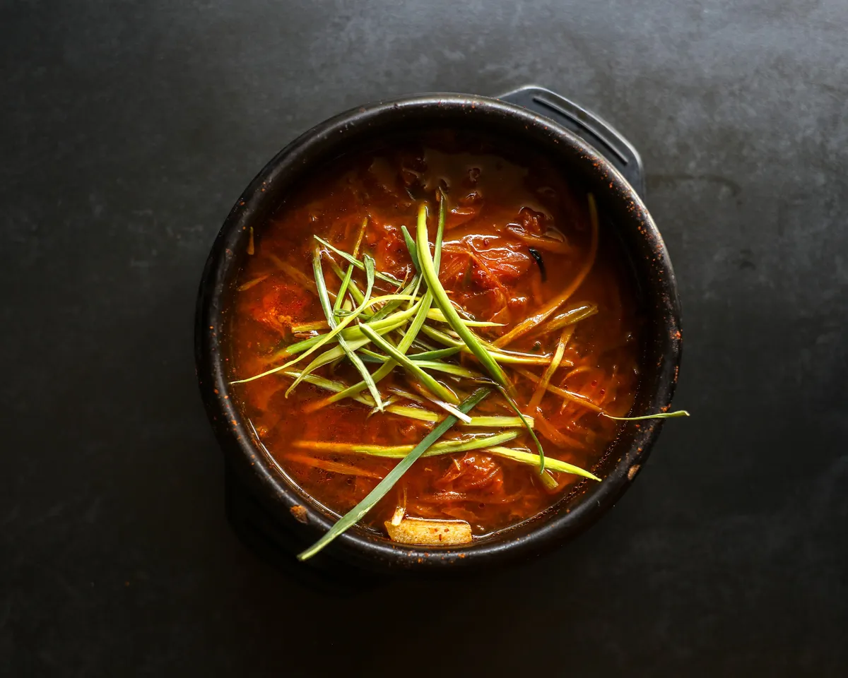 Ragout kimchi