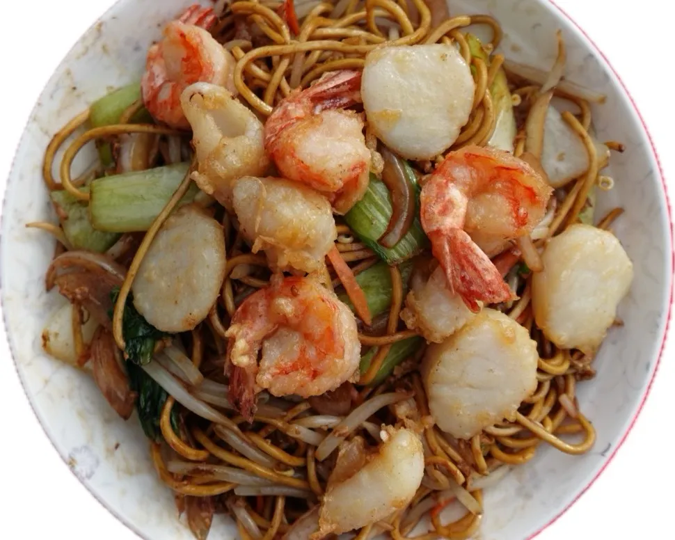 SS7 MENU nouilles sautés aux fruits de mer 