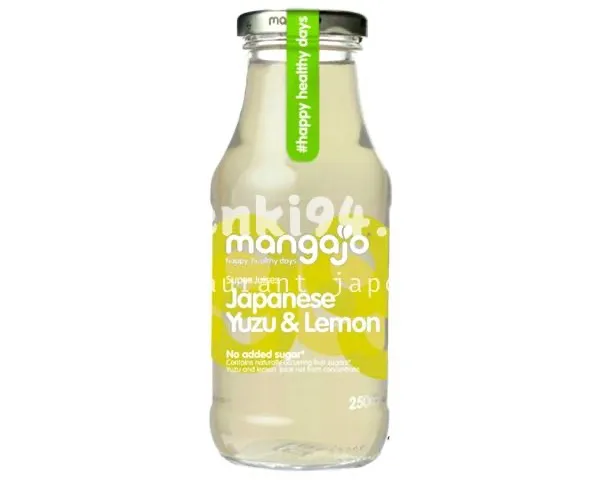 Boisson au yuzu et citron