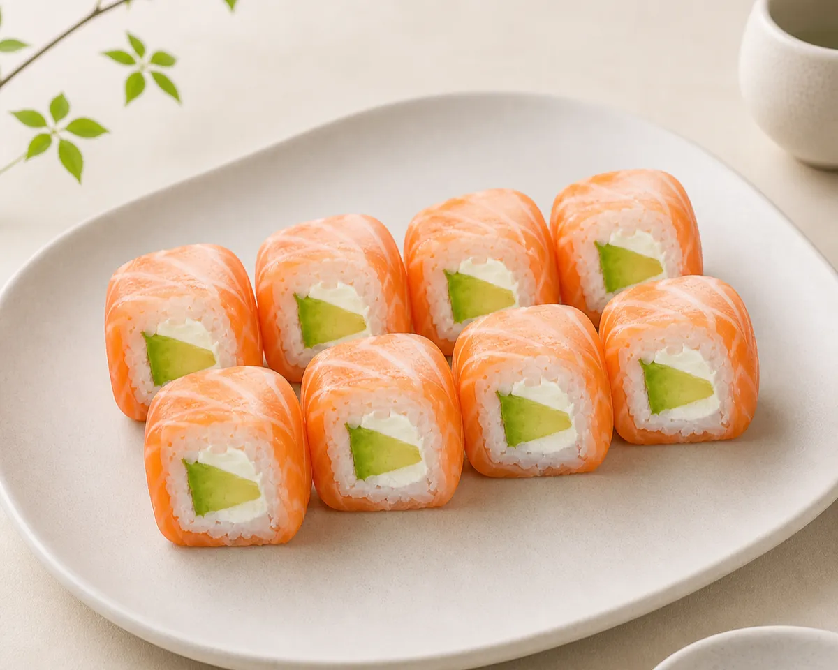 Salmon roll avocat cheese 8pcs