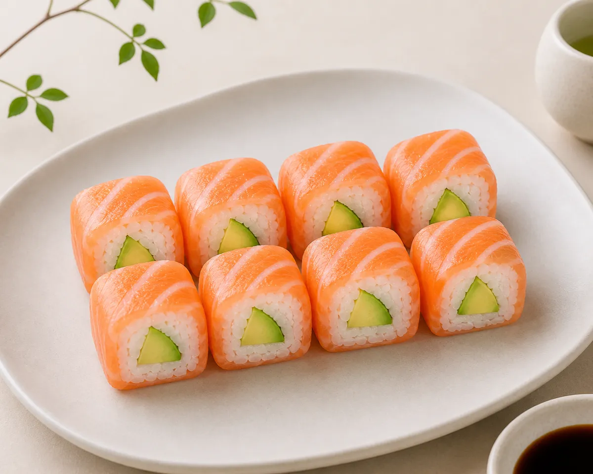 Salmon roll avocat 8pcs