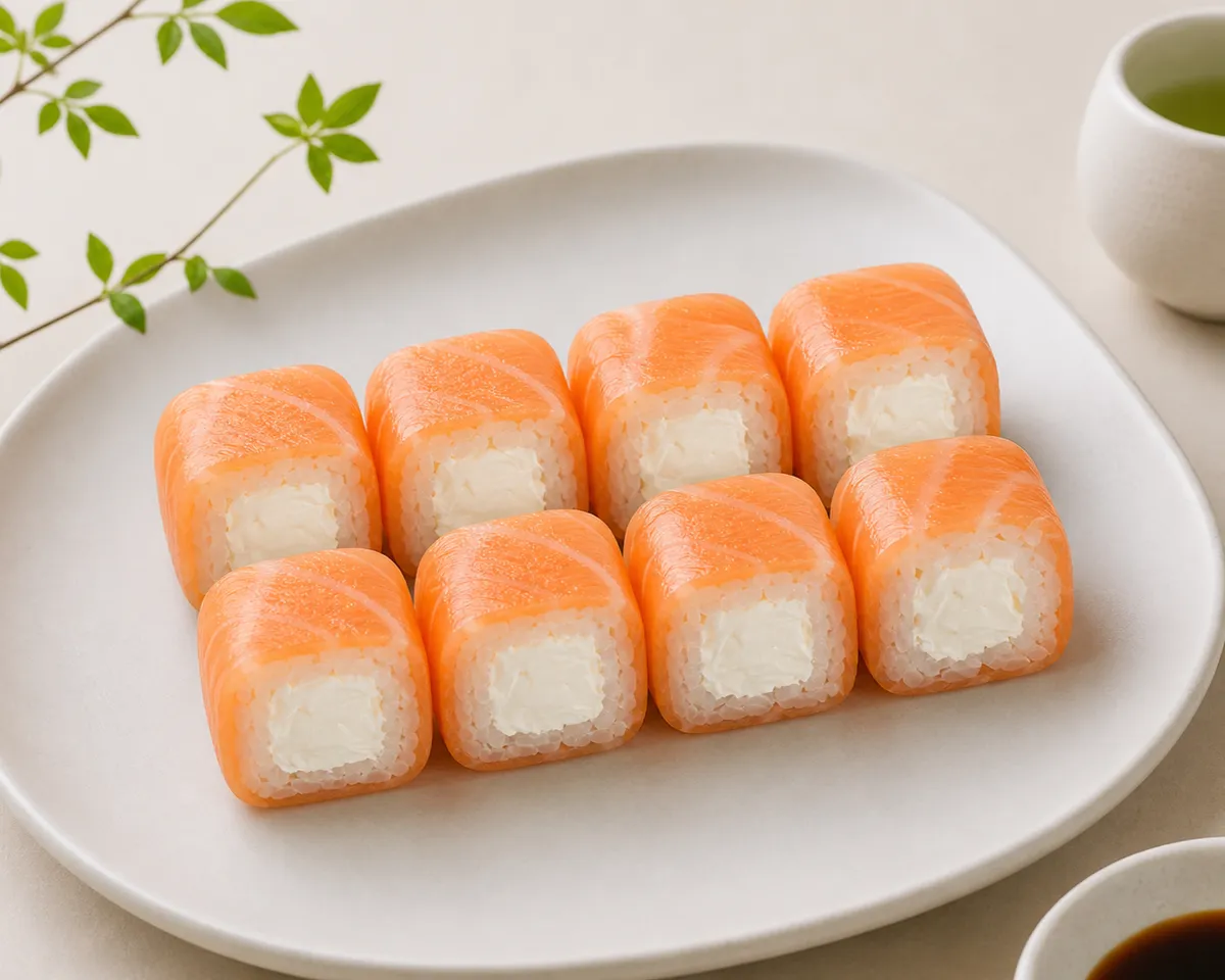Salmon roll cheese 8pcs
