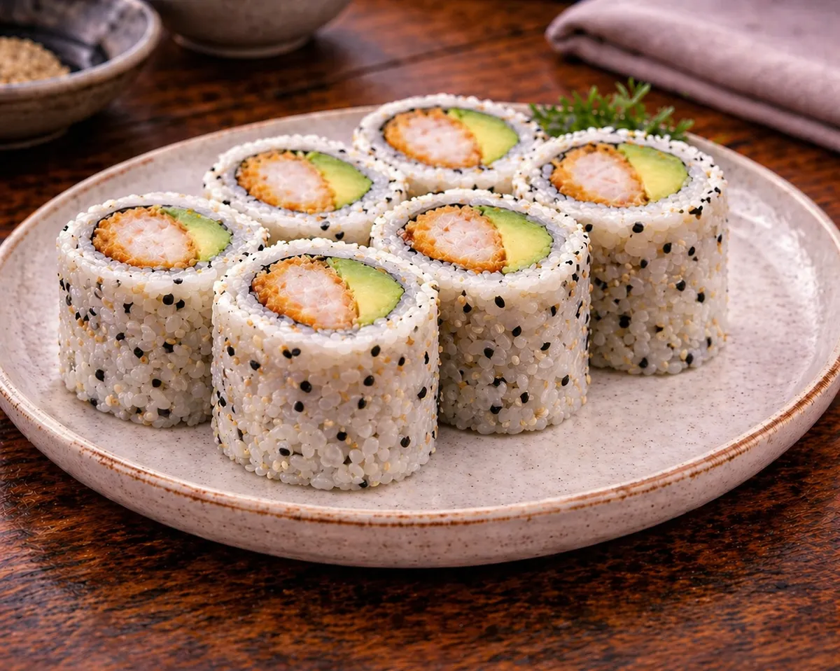 California tempura crevette avocat 8pcs