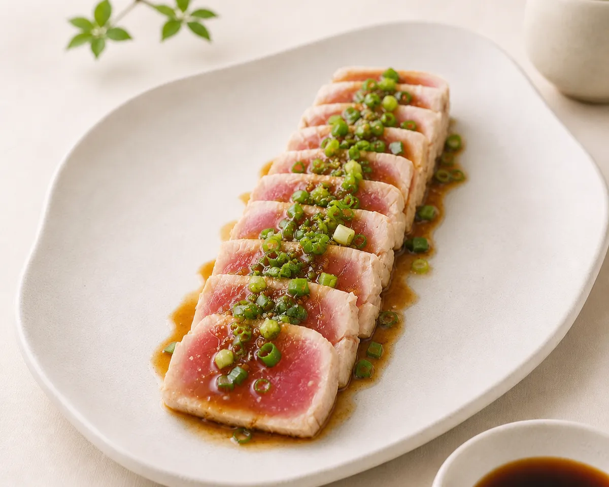 Tataki saumon 8pcs