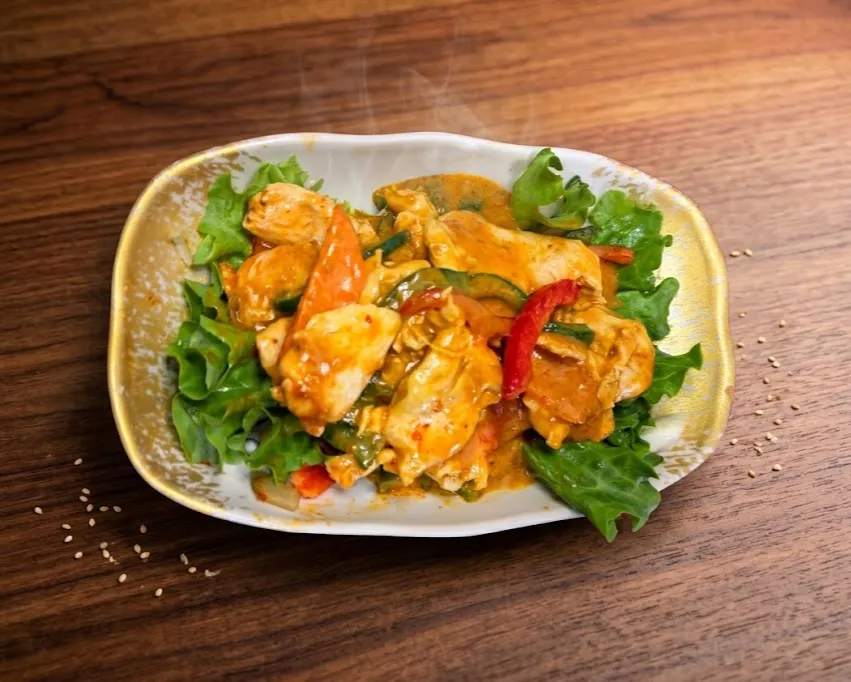 Poulet coco au curry