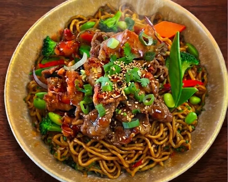 Yakisoba au boeuf