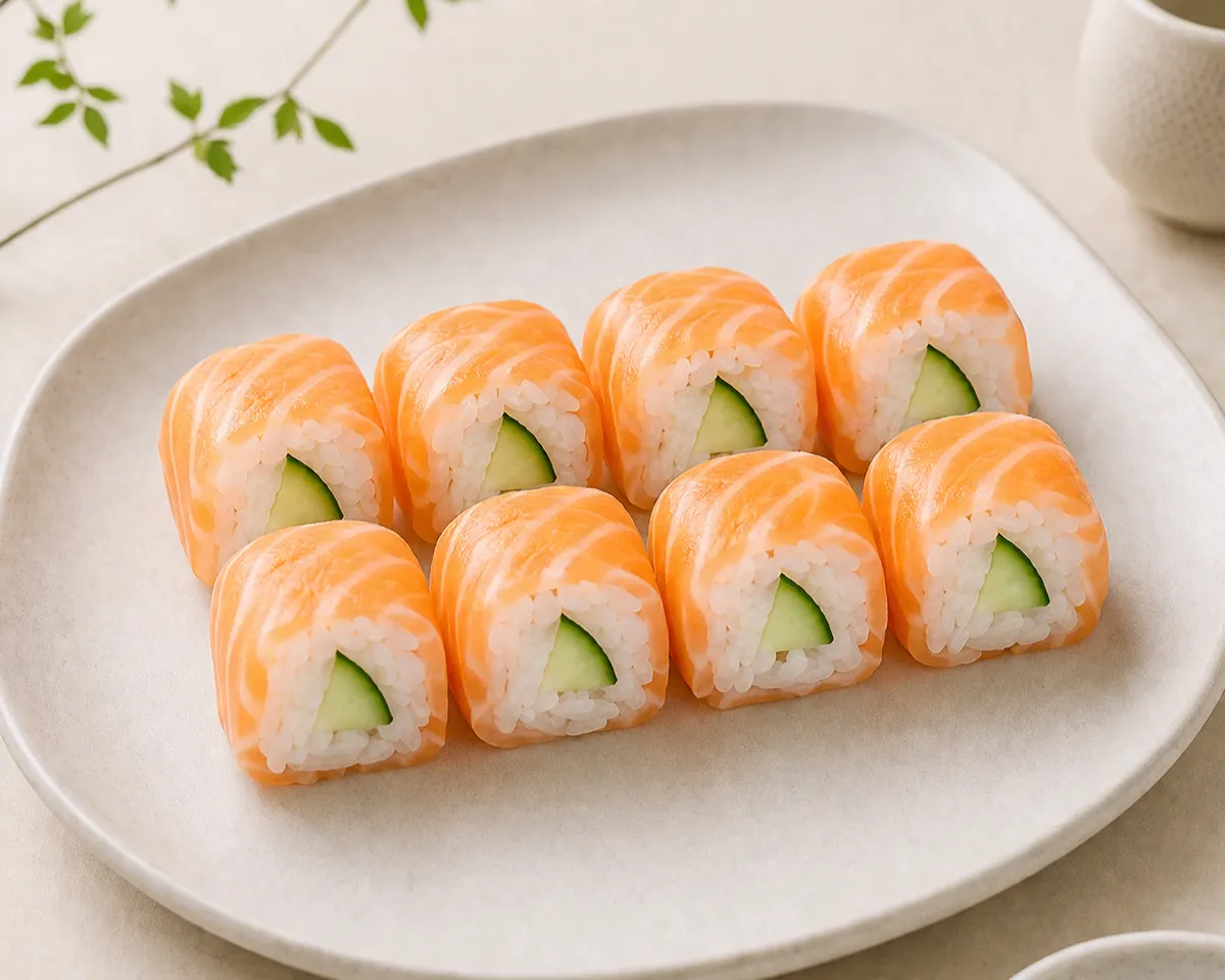 Salmon roll concombre 8pcs