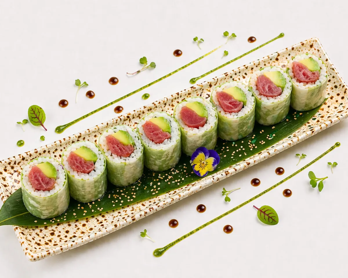 Spring roll thon avocat menthe 8pcs