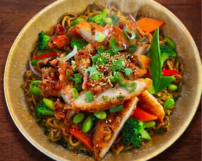 Yakisoba au poulet 