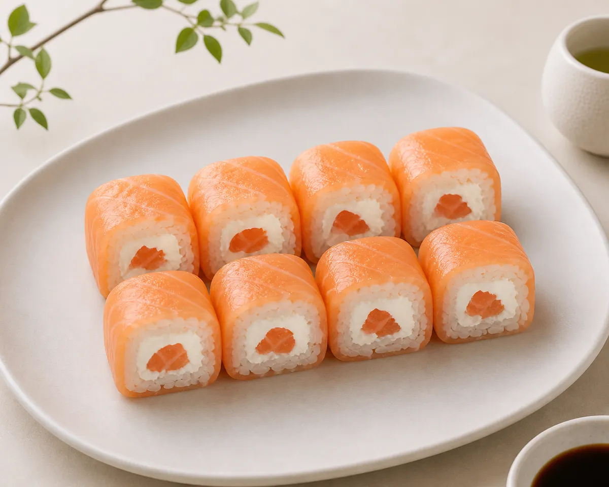 Salmon roll saumon cheese 8pcs