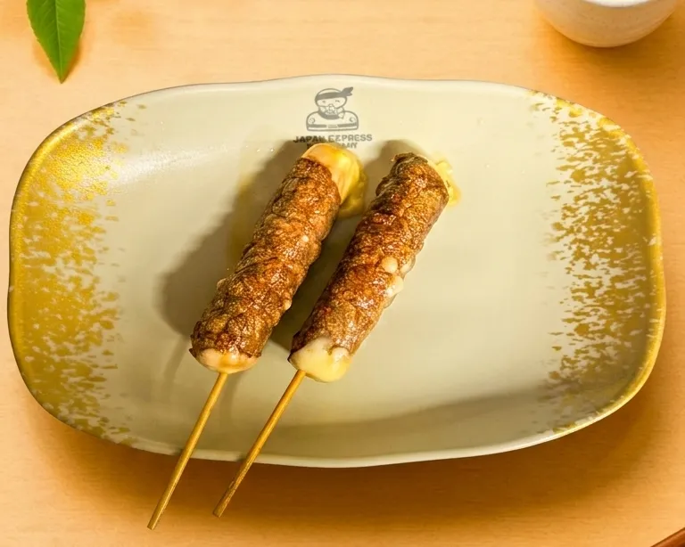 Brochette de boeuf au fromage 2pcs