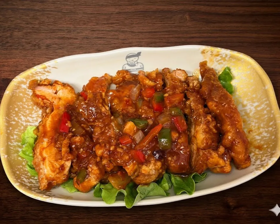 Poulet croustillant du chef