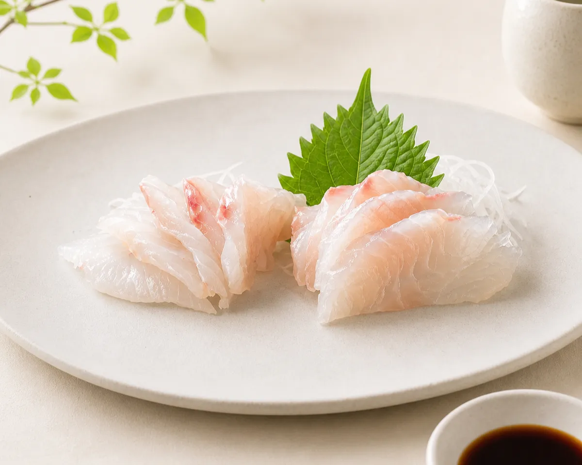 Sashimi daurade 10pcs