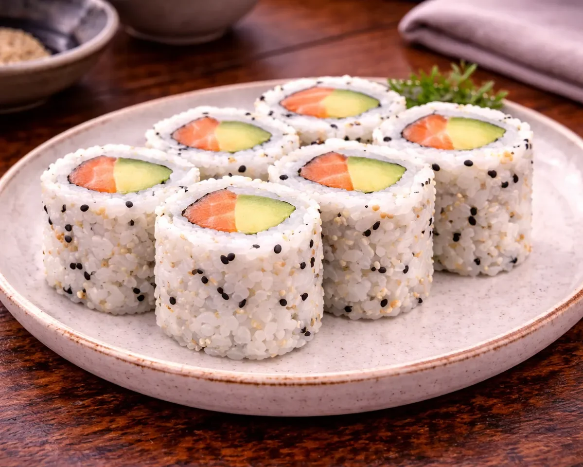 California saumon avocat 8pcs