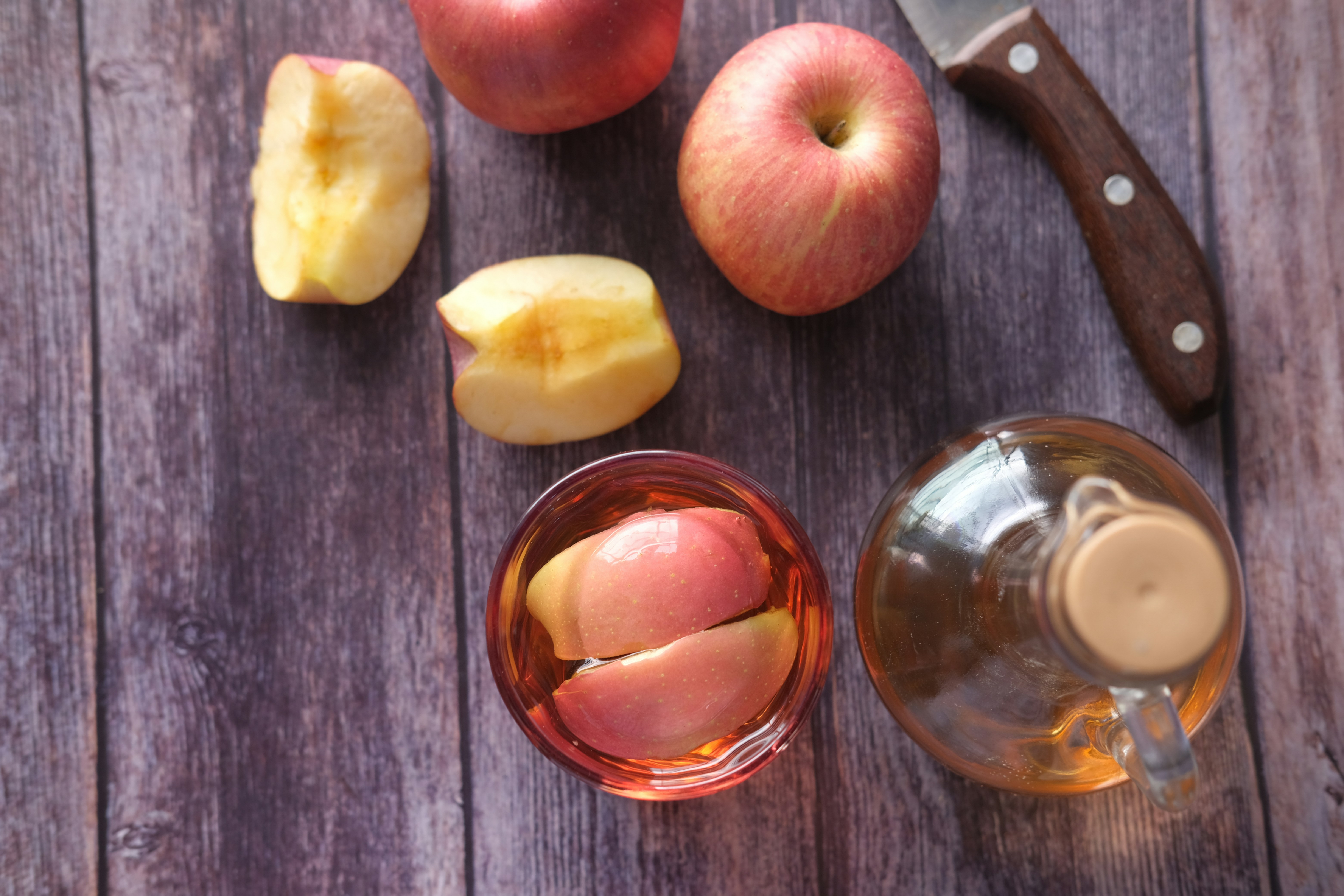 Apple cider vinegar 