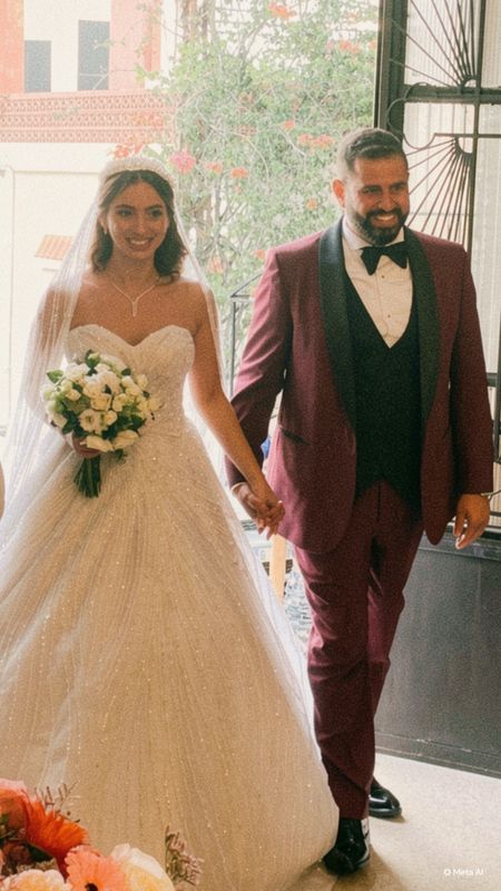 wedding moment