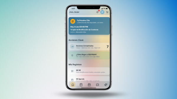 Vista de la aplicación CEDITRAN 2