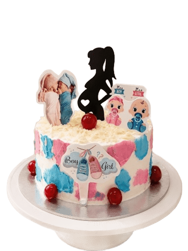 Celestial Classic Vanilla Cakes - White Rose
