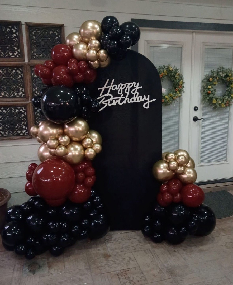 Ballon backdrop decor 3