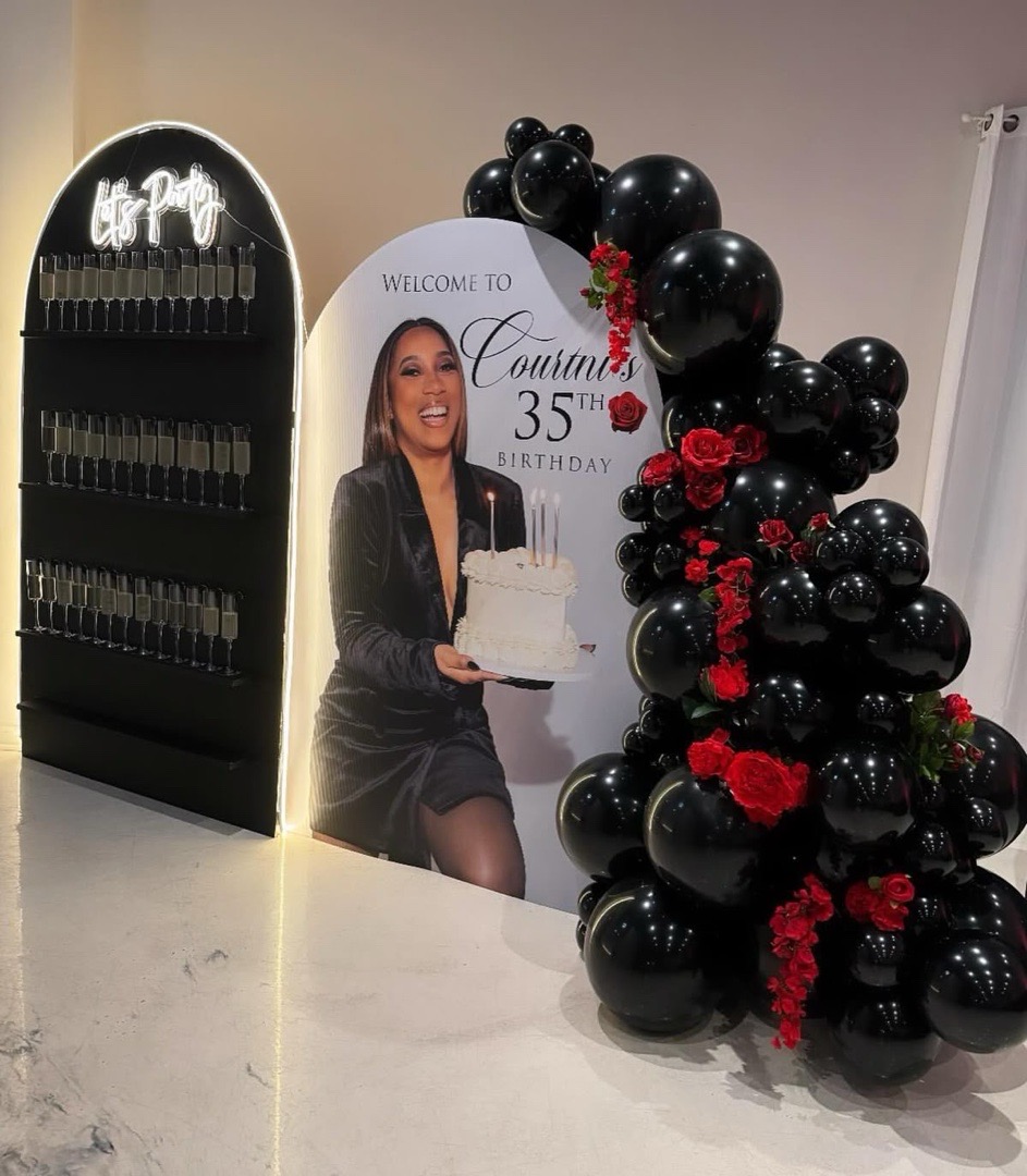 Ballon backdrop decor 4
