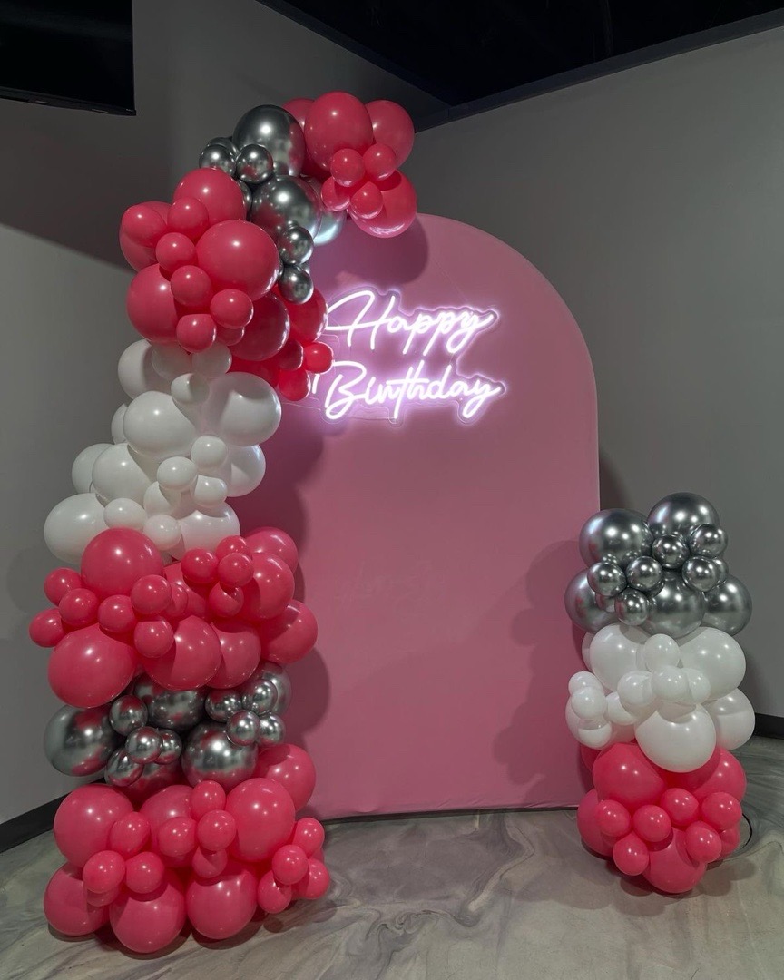 Ballon backdrop decor 5