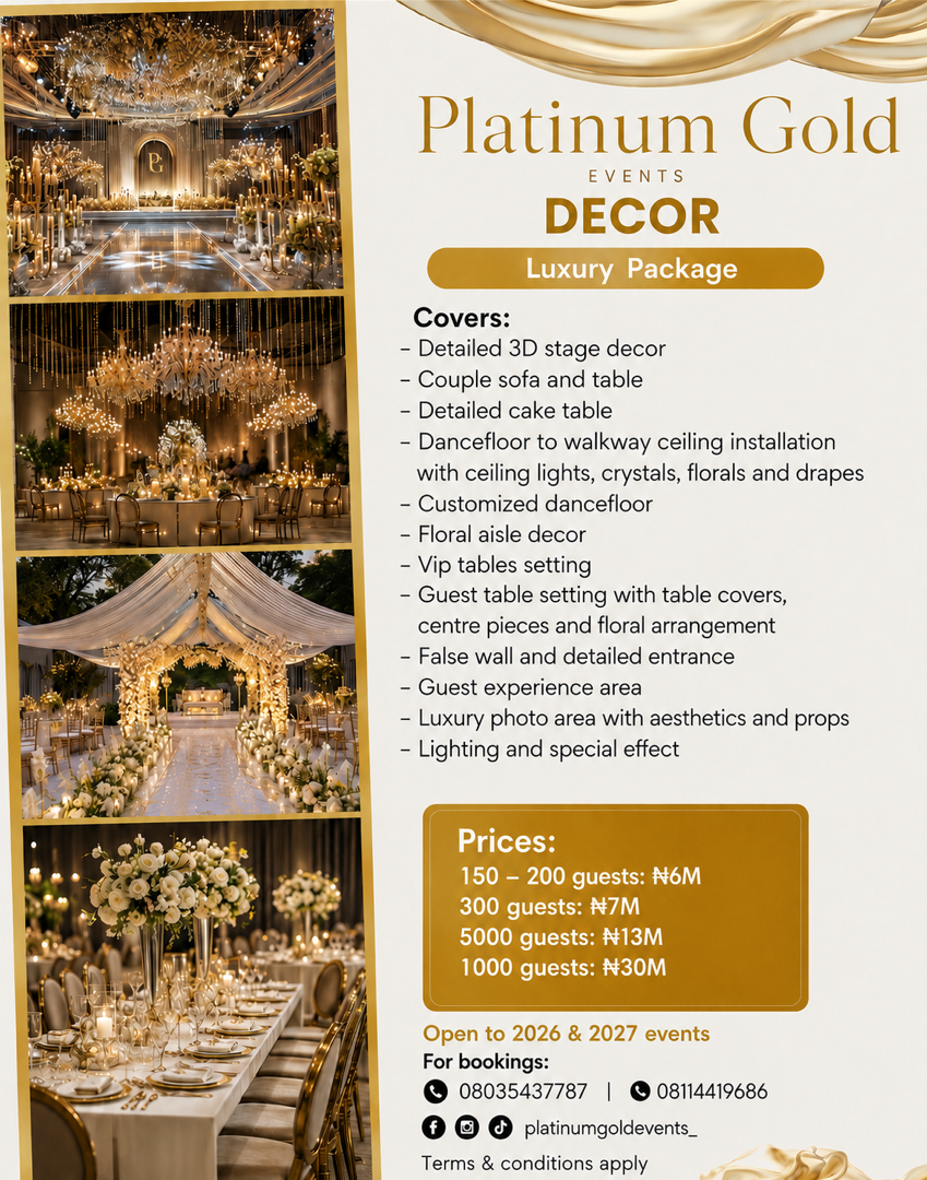 events decorations