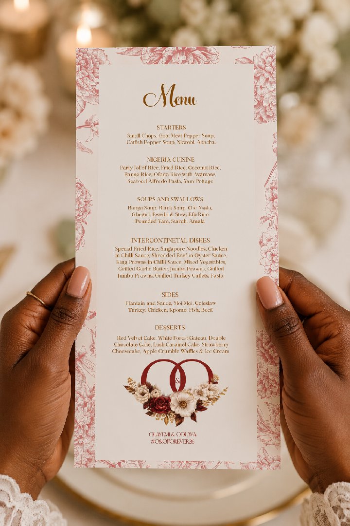 invitation cards and stationery