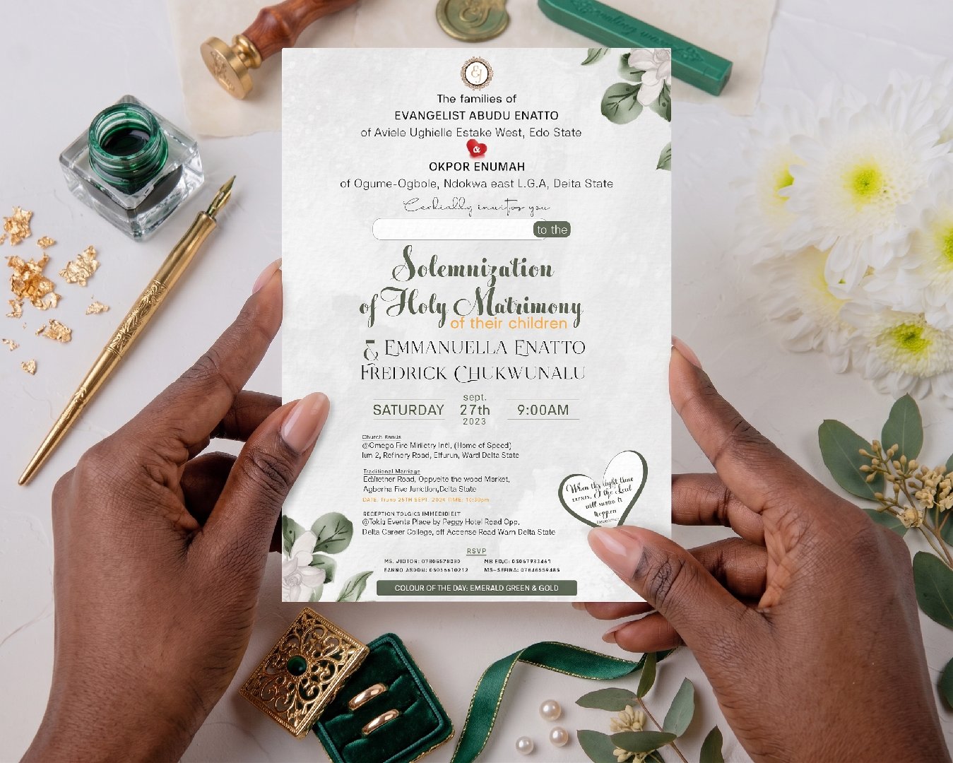 invitation cards and stationery 2