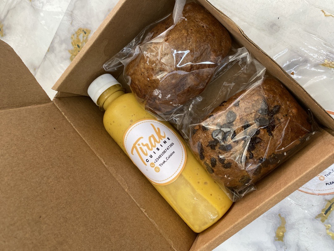 Banana Bread, Butter Cookies, Shawarma. 4