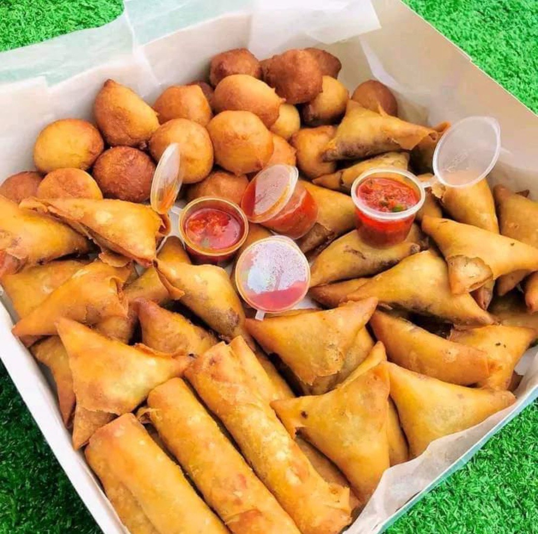 Cakes,small chops & yogurt parfait