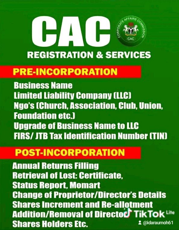 CAC registration services