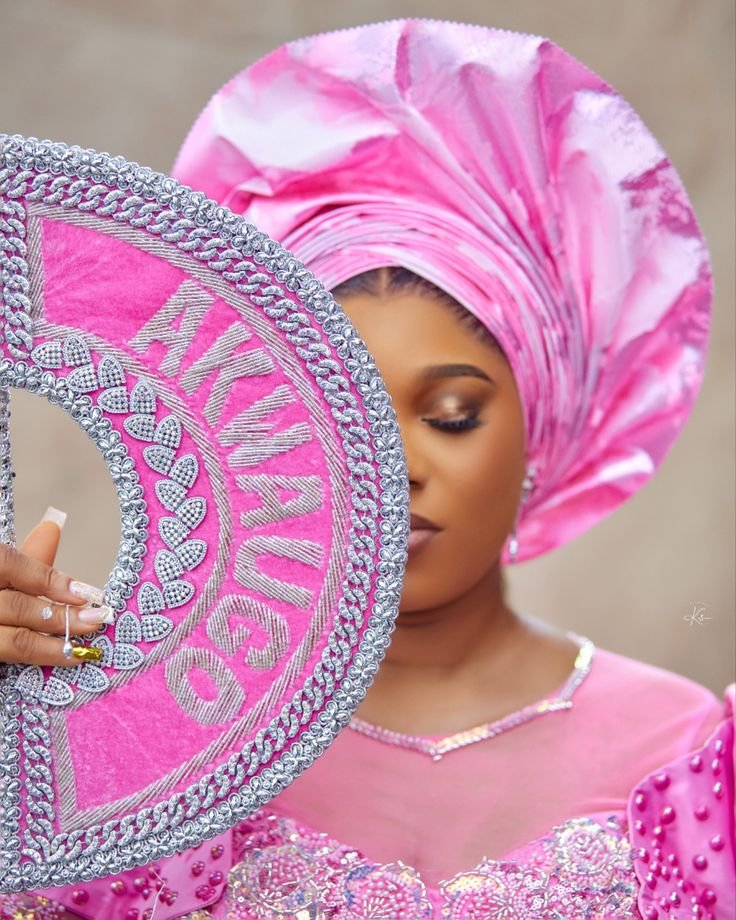 Bridal/Asoebi Handfans 3