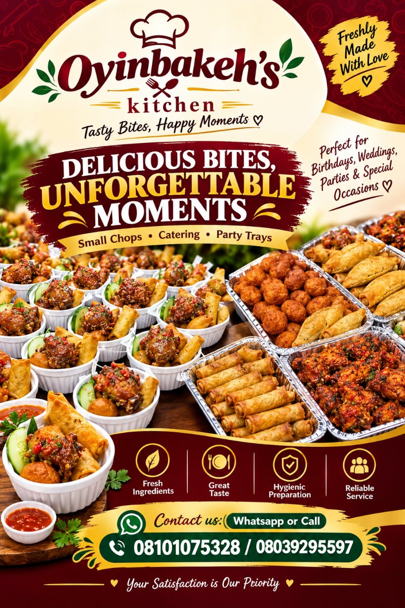 Oyinbakeh's kitchen