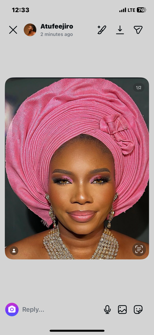 Gele styling 5