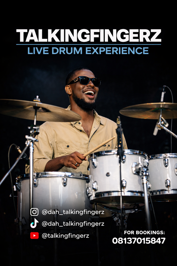 FULL DRUM SET UP