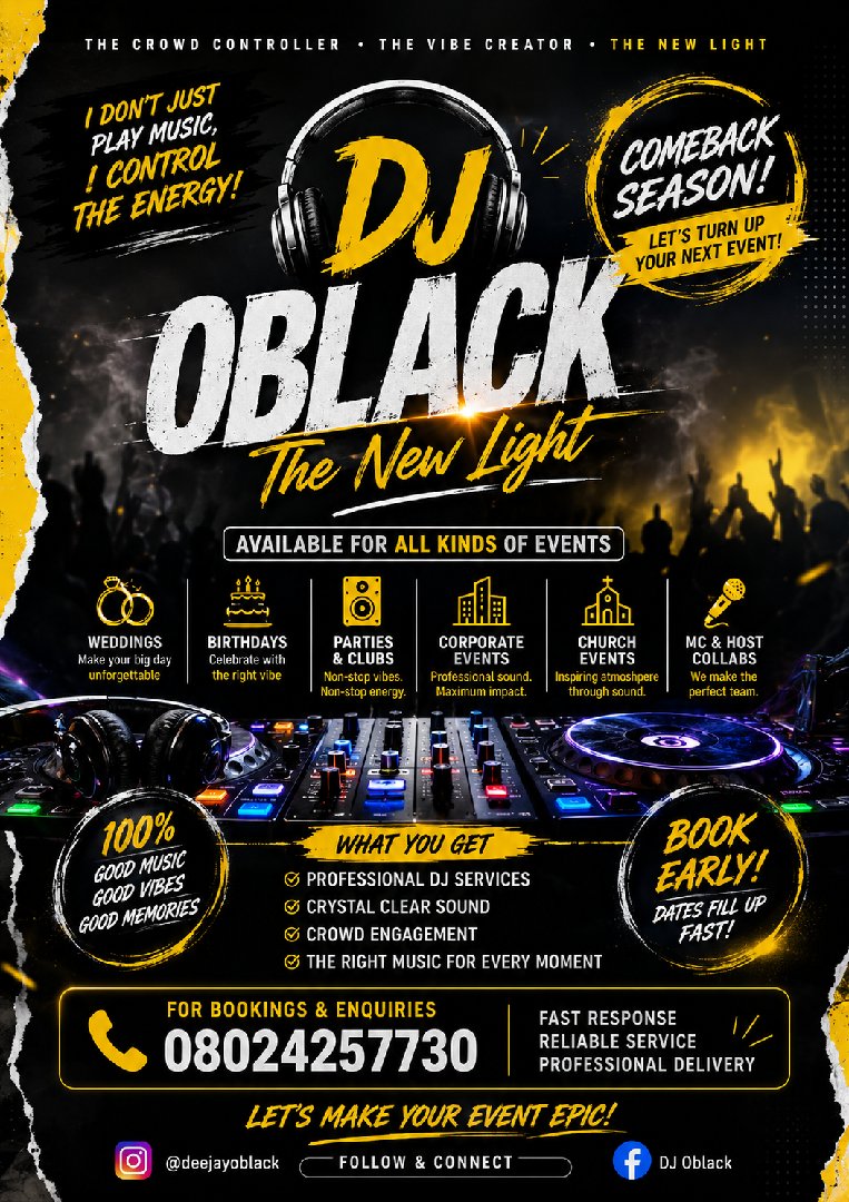 DJ OBLACK Entertainment World 6