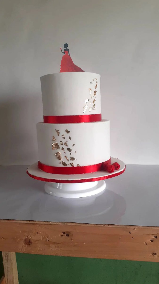 Wedding  and traditional cake