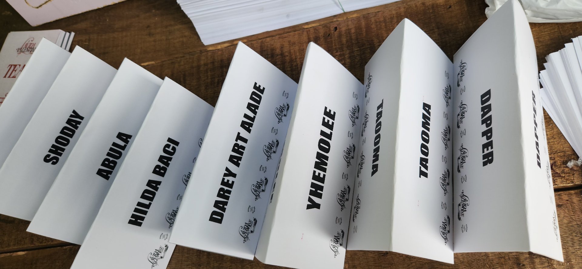 Table tags