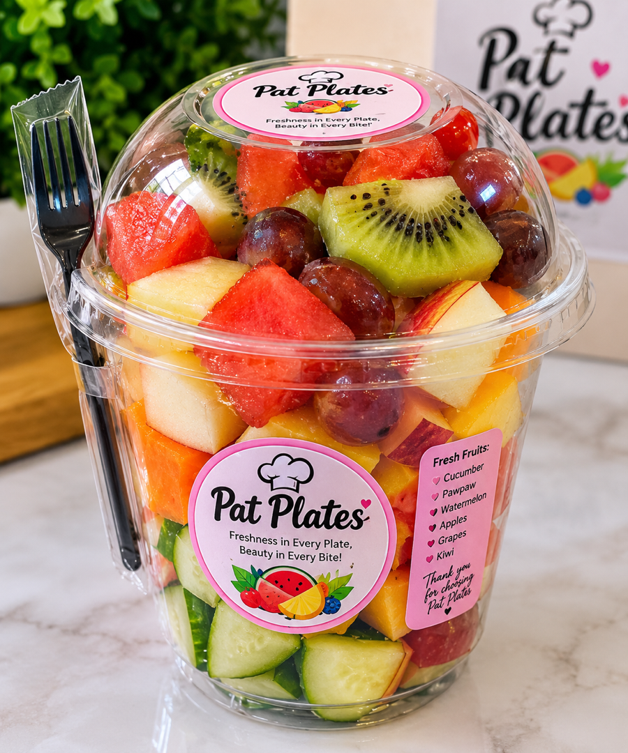 Pat Plates ā Healthy Food & Fruit Catering ServicesFresh fruit cups, fruit salads, avocado chicken salads, healthy meals, custom orders, and event catering.