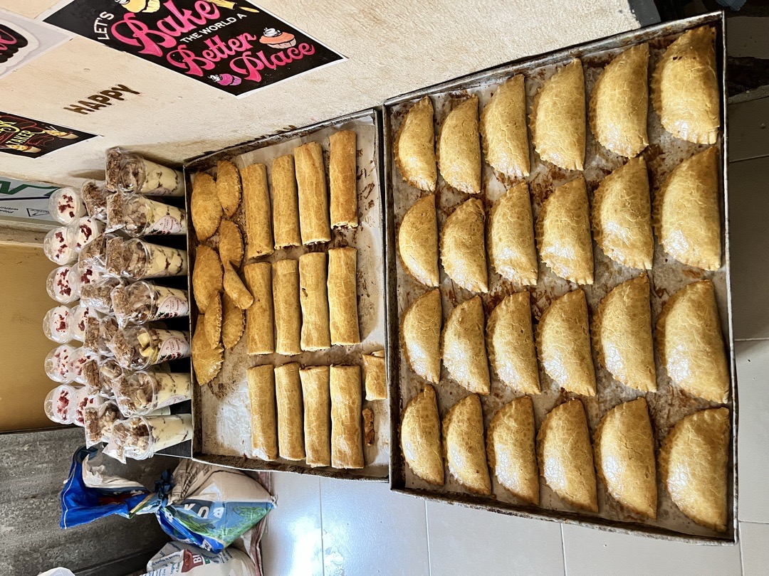 cakes, pastries, small chops, shawarma, yoghurt, ballon decoration, surprise planning , parfait 5
