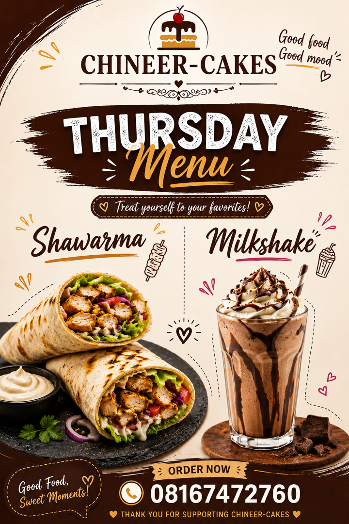 Shawarma & Milkshake combo