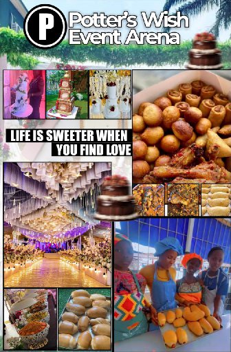 Potters Wish Events Arena portfolio
