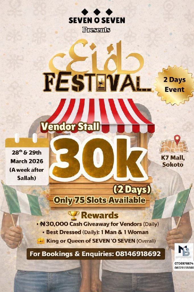 EID FESTIVAL WITH SEVEN 'O SEVEN