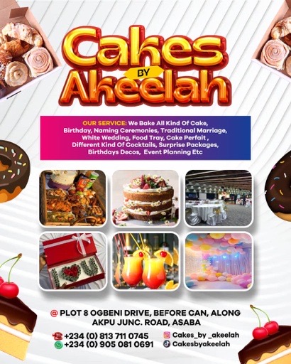 Cakes By Akeelah portfolio