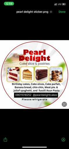 Pearl delight cakes and pastries portfolio
