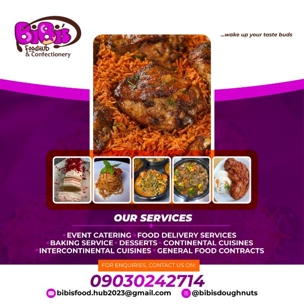 Bibi's FoodHub & Confectionery portfolio