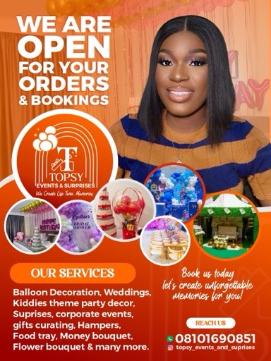Topsy events&surprises portfolio