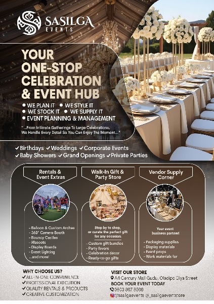 Sasilgaevents events and enterprise portfolio