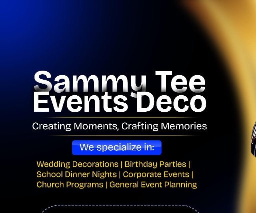 SAMMY TEE EVENTS DECO portfolio
